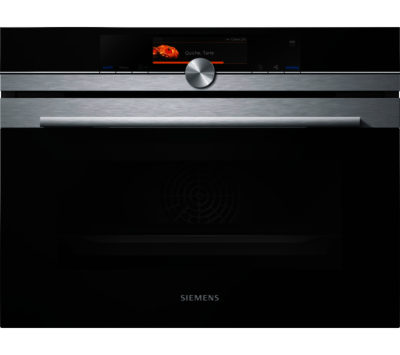SIEMENS  CS658GRS1B Electric Compact Steam Oven - Stainless Steel